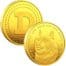Dogecoin - Plated Souvenir Coin
